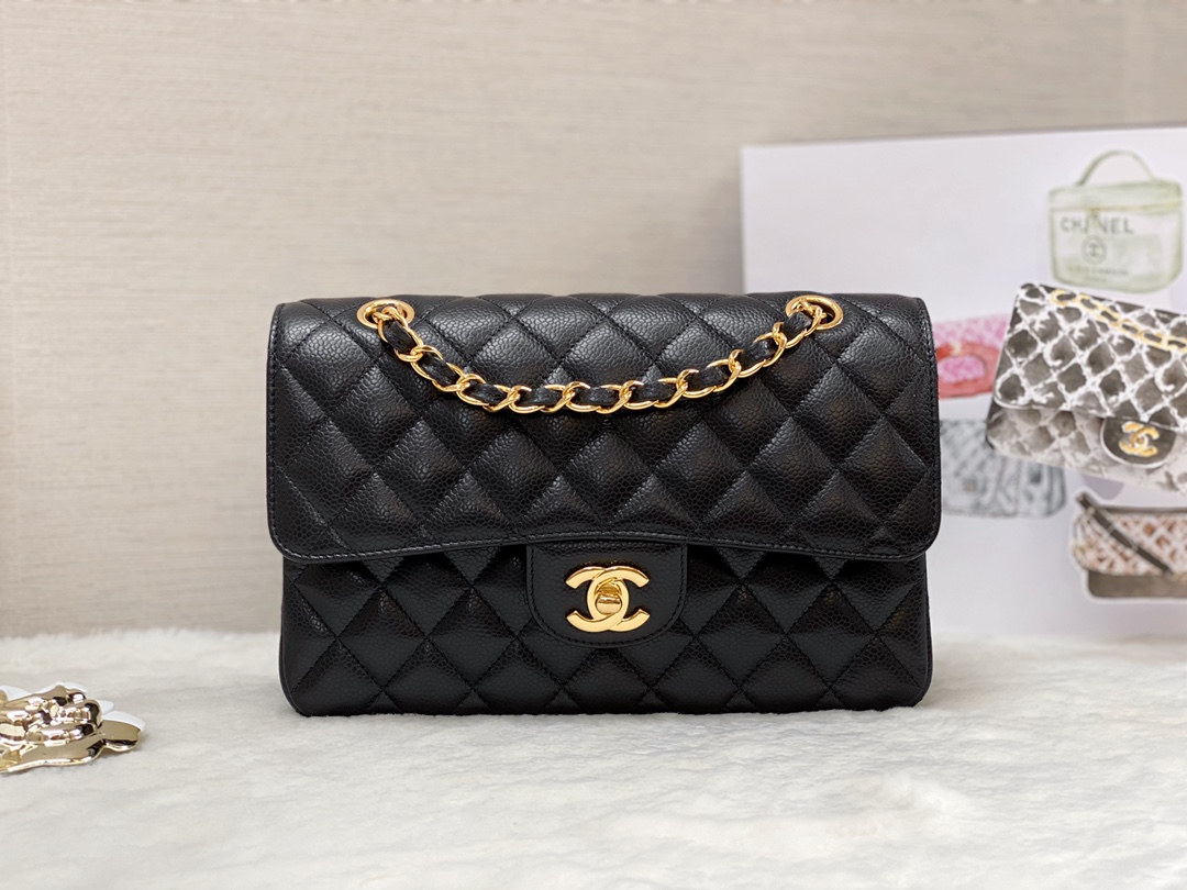 FLIP FLAP 23 BAG IN BLACK LAMBSKIN main image 0