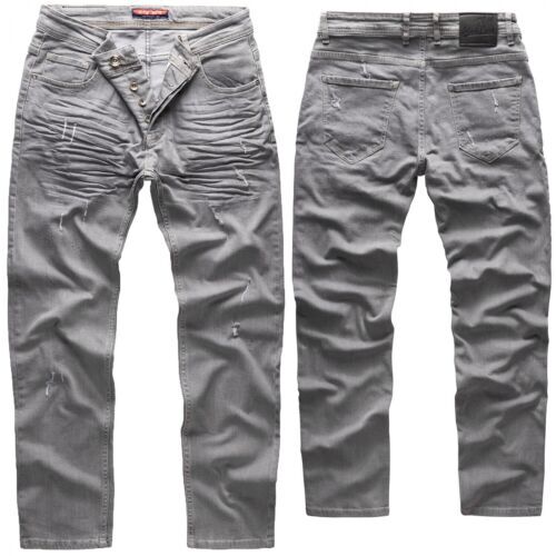 Mens Jeans Pants Rock Creek Designer Stretch Jeans Trousers Regular Slim Basic M19