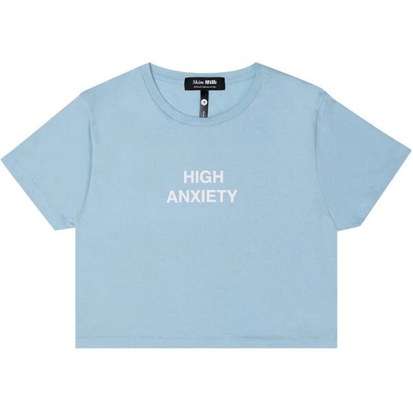 Skim Milk High Anxiety Baby T-Shirt 'Light Blue'