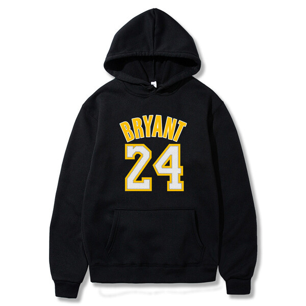 2020 new hoodie sweatshirt men Basketball sport hoody 24th sign printed Pullovers Winter hoodies