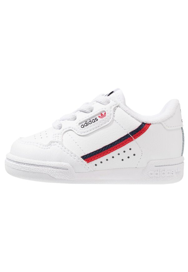 Originals CONTINENTAL 80 UNISEX - Baby shoes - footwear white/scarlet/ navy/white
