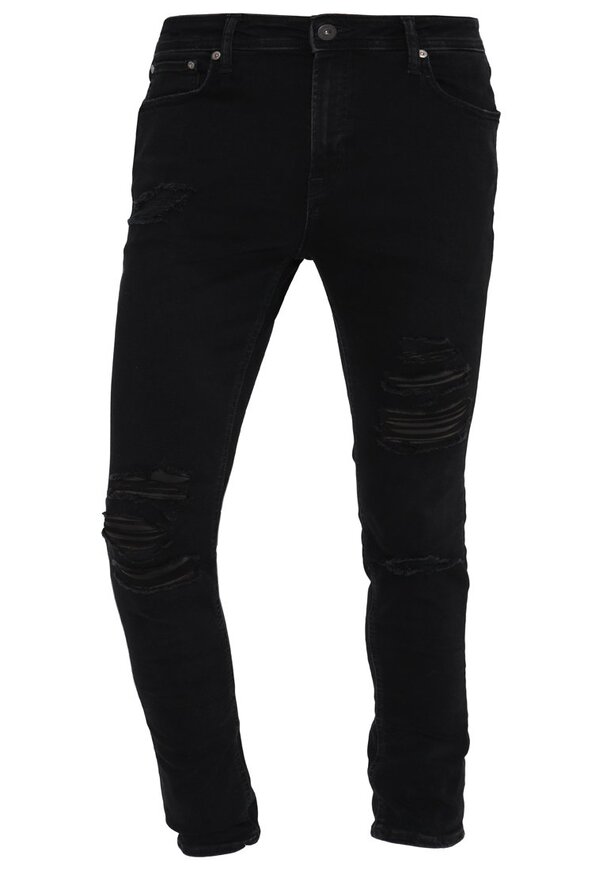 Jack  Jones JJILIAM JJORIGINAL - Jeans Skinny Fit - black denim