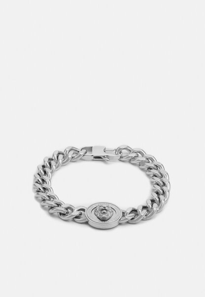 LION COIN CHAIN BRACELET UNISEX - Bracelet - silver-coloured