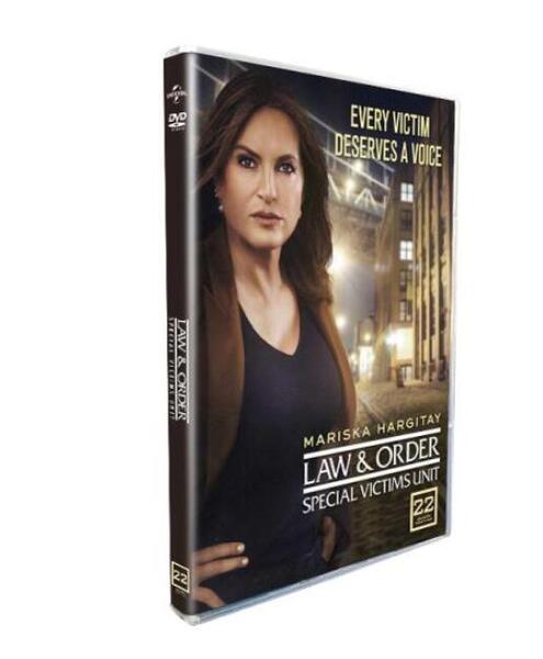 Law & Order Special Victims Unit Season 22 (DVD ,4-Disc) Free Shipping