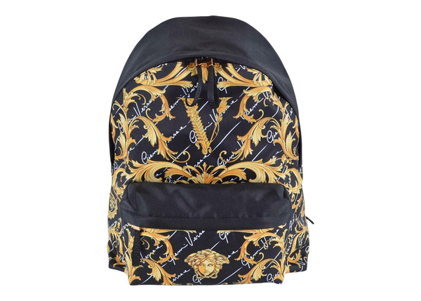 Baroque Medusa Head Backpack Black/Multi in Nylon
