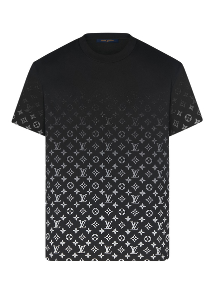 LVSE Monogram Gradient T-Shirt Black/White