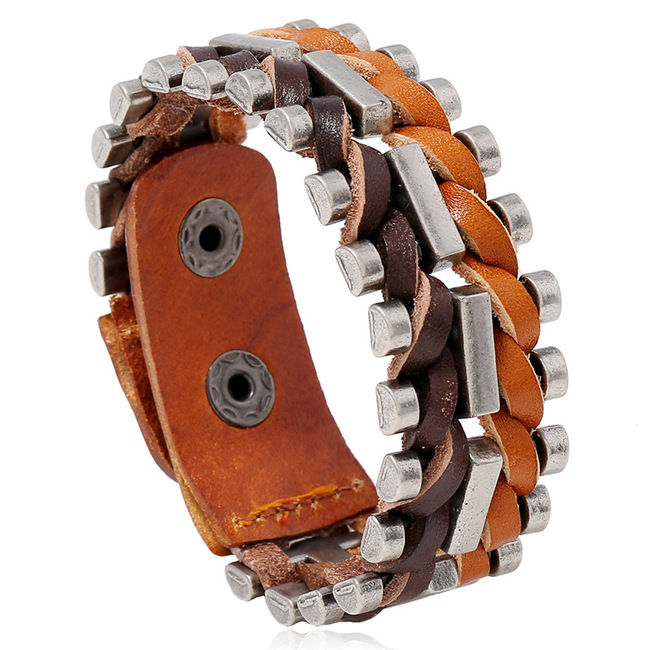 Personality Multilayer Leather Bracelet Jewelry for Men Women