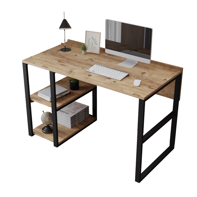 FrameVintage Yurupa Desk , Computer Desk, PC Desk, Office Desk  style, Industrial Design, Metal  ML8-A