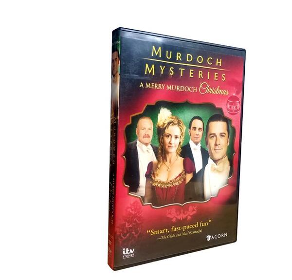 Amp Acorn Murdoch Mysteries A Merry Murdoch Christmas DVD with sofa set new & ; sealed