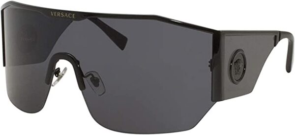 Frame Man Sunglasses, Black Lenses Metal , 41mm