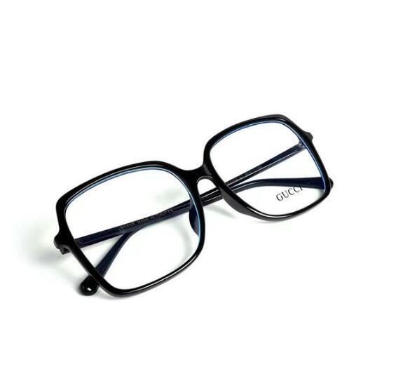 GUCCImyopic glasses INS high appearance level natural makeup artifact anti radiation anti blue light computer goggles large decorative mirror