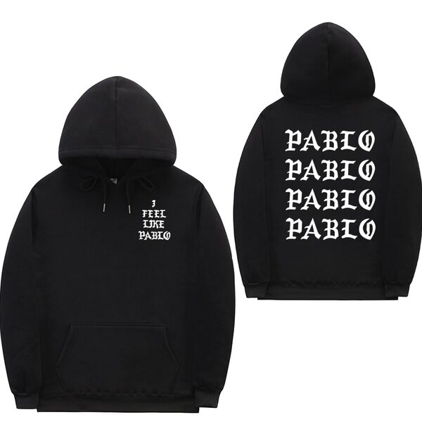 I Feel Like Paul Pablo  sweat homme hoodies men Sweatshirt Hoodies Hip Hop Streetwear Hoody pablo hoodie