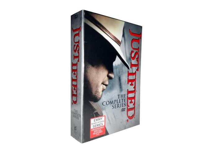 JUSTIFIED The Complete Series Seasons 1-6 NEW DVD Box Set 1,2,3,4,5,6, NEW!