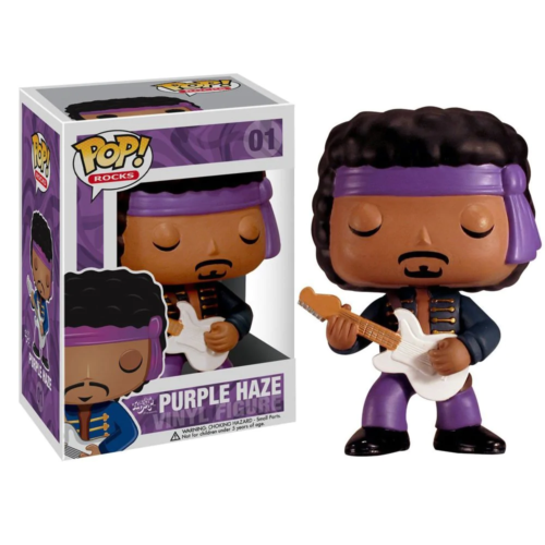 Jimi Hendrix Purple Haze () Funko Pop! Rocks #01
